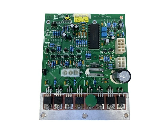 Плата X-Band DC Motor Drive 65801811-9 rev.B s.n 17748, б.у, рабочее