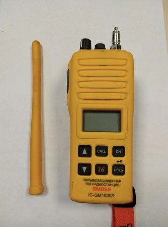носимая взрывобезопасная радиостанция ICOM IC-GM1600R  s/n 1801144 б/у на проверку