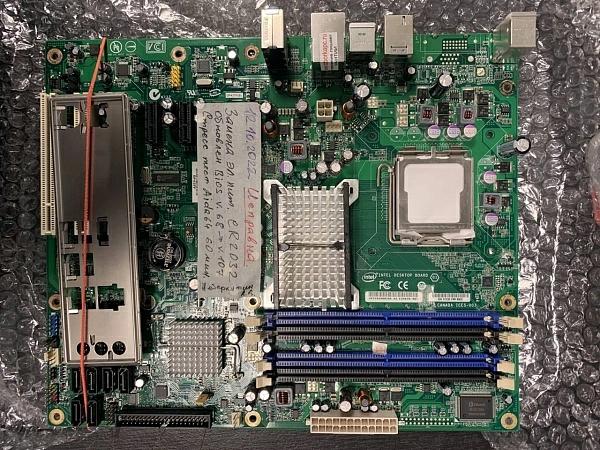 Vision Master FT Материнская плата  DP43TF s/n 001CC079FB6C б/у