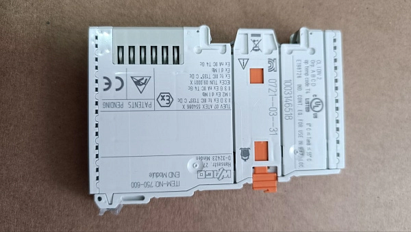 Оконечный модуль Wago Module 750-600 б.у б.s.n на проверку