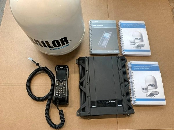 Спутниковый терминал SAILOR FleetBroadband 250 б.у s.n 13438599 на проверку