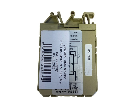 Диммер Littau Sohn HA01-04 24VDC s.n 3969, б.у, на проверку