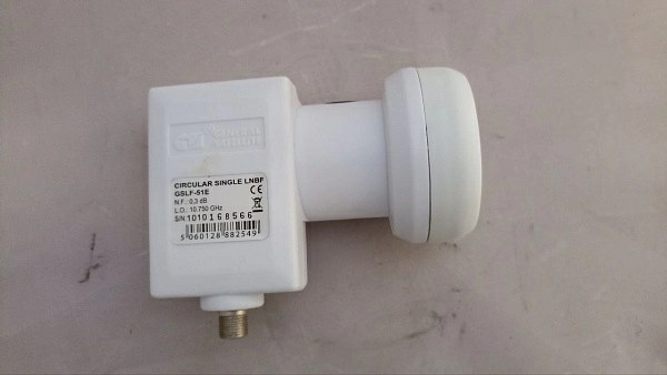 Circular single LNBF GSLF-51E s.n. 1010168566 б.у. на проверку