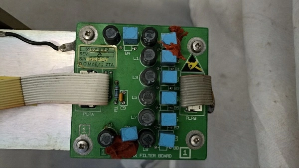 BM Плата RX FILTER 65801818.2 s.n. 02935 б.у на проверку