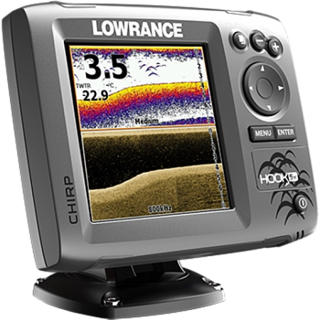 Эхолот Lowrance Hook-5 Mid/High/DownScan
