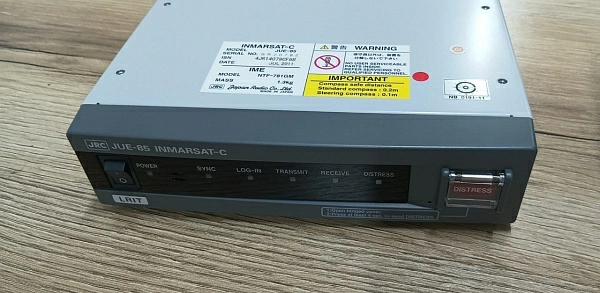 Мобильный терминал Inmarsat Mini-C JRC JUE-85, s.n GR20782, б.у, рабочее