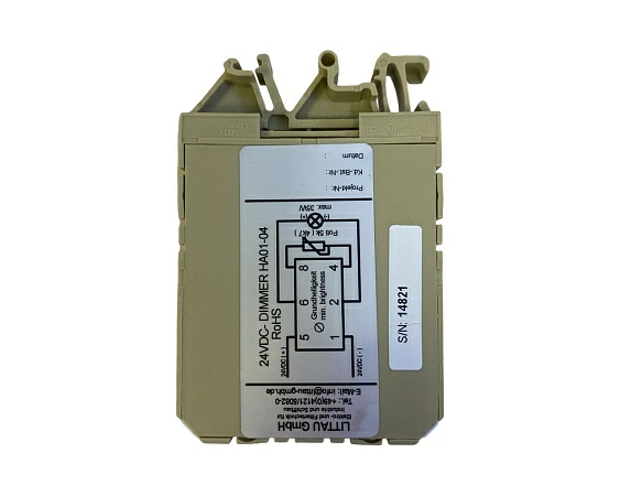 Диммер Littau Sohn HA01-04 24VDC s.n 14821, б.у, на проверку