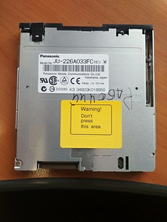 Дисковод JU-226A033FC(Panasonic)флоппи б/у s/n 34603K018659