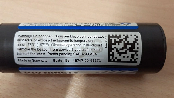 Датчик PT-9 NINETY без батареи, б.у. s/n 18717-00-43676