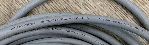 Кабель Lapp Kabel Stuttgart ölflex classic 110 VDE-Re9.- Nr. 7030 21 G 0,75