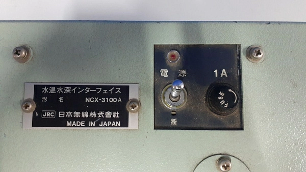 Интерфейс температуры и глубины JRC NCX-3100A, без s.n, б.у, на проверку