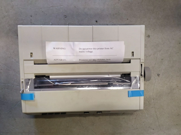 Принтер OKI 280 Elite б/у s/n AK38057434B0 на проверку