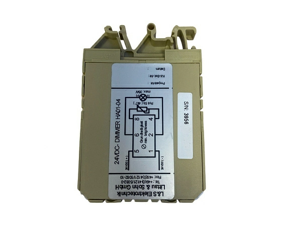 Диммер Littau Sohn HA01-04 24VDC s.n 3956, б.у, на проверку