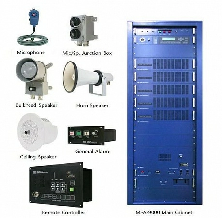 Командно-вещательная установка MPA-9000