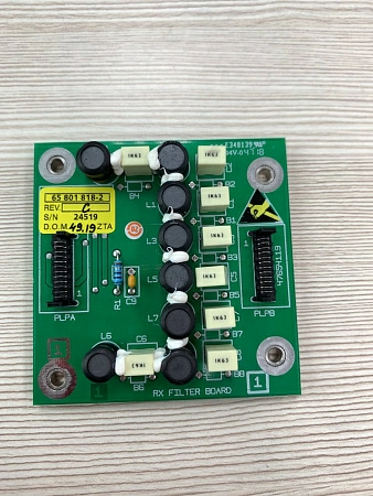 PCB Assy Receiver Filter T65801818-2 REV.C