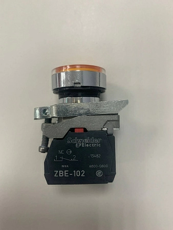 Кнопка Schneider Electric XB4BA42 ZBE-102 (Жёлтая)
