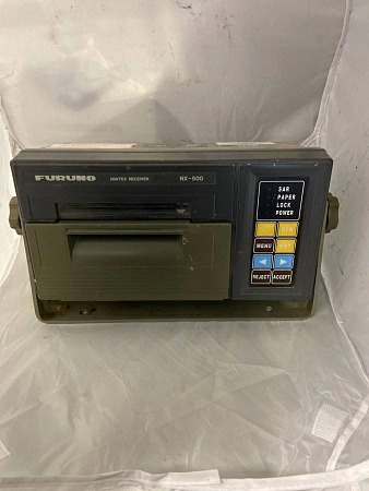 Furuno Navtex Receiver NX-500 б.у s.n 8522-6617 не раб