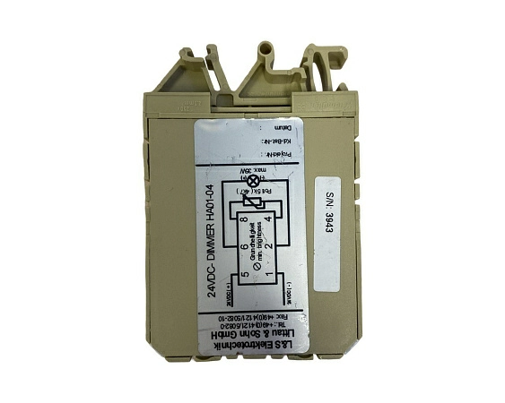 Диммер Littau Sohn HA01-04 24VDC s.n 3943, б.у, на проверку
