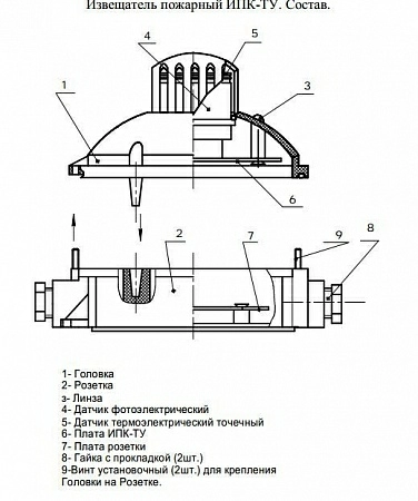 ИПК-ТУ Пожарный извещатель