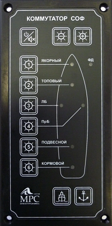 Система коммутации сигнально - отличительных фонарей 'КФ'
