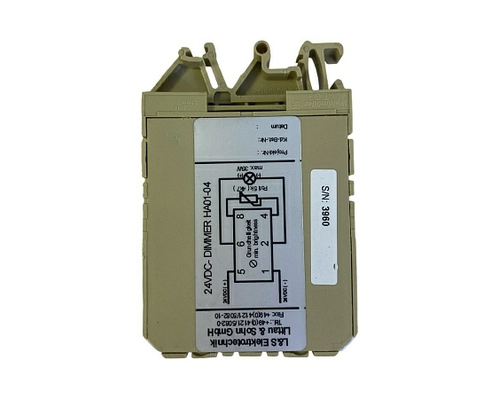 Диммер Littau Sohn HA01-04 24VDC s.n СПБ-644427, б.у, на проверку
