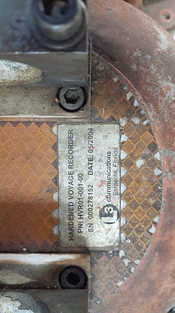 Капсула VDR L-3 Communications p.n HVR01-001-00, s.n. 000278152, б.у, на проверку