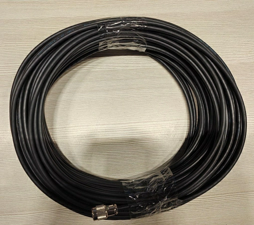 Кабель RG 58 CU, MIL-C-17F, с разъёмом, 30м