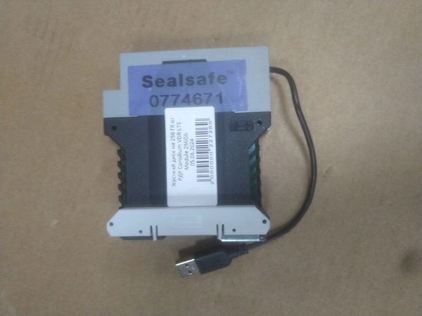Жесткий диск на 256 Гб от РДР Consilium VDR LTS Module  256Gb б.у s.n 2000004716 на проверку