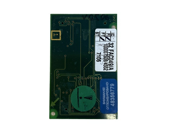 Плата Flash Board 32FAC049/A s/n 7106 б/у рабочая