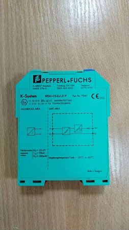 Барьер искробезопасности KFDO-CS-Ex1.51, s/n 10067514364024