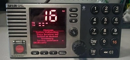 Ремонт станция SAILOR RT5022