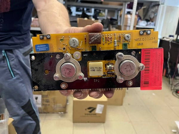 Плата для эхолота "НЭЛ" ЫП2.032.034 б.у. s/n 6815 на проверку