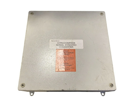 Sperry Marine Gyrocompass serial synchro conventer б.у. s.n 5357 не раб.