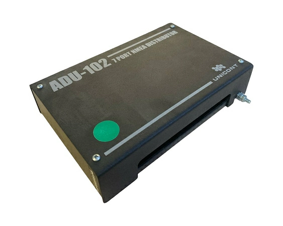 Усилитель-размножитель сигнала NMEA Unicont ADU-102 s.n 102050602.345, б.у, рабочее