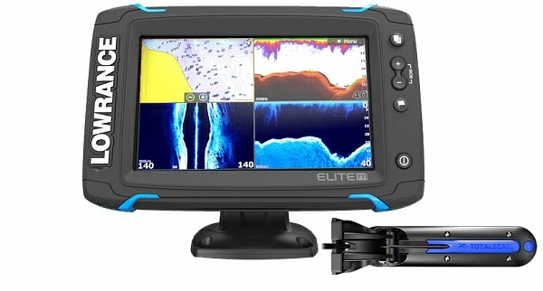 Картплоттер Lowrance Elite-7Ti Mid/High/TotalScan