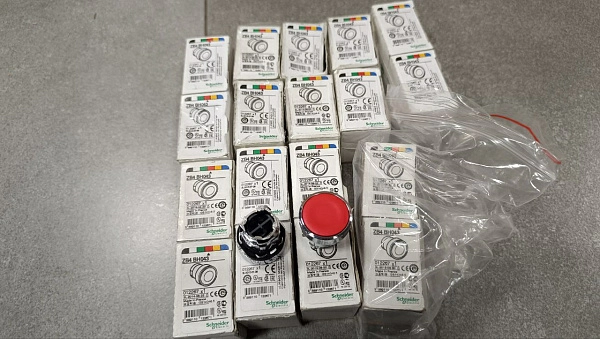 Кнопка Schneider ZB4 BH043