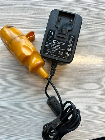 Зарядное устройство Marport GlobTek GT-41060-2512 WR9QE2080LCP-N желтая вилка без штекера б.у на проверку СПБ24042028