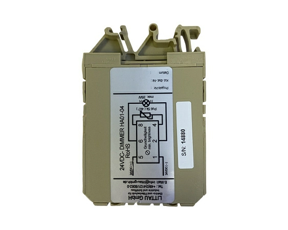 Диммер Littau Sohn HA01-04 24VDC s.n 14880, б.у, на проверку