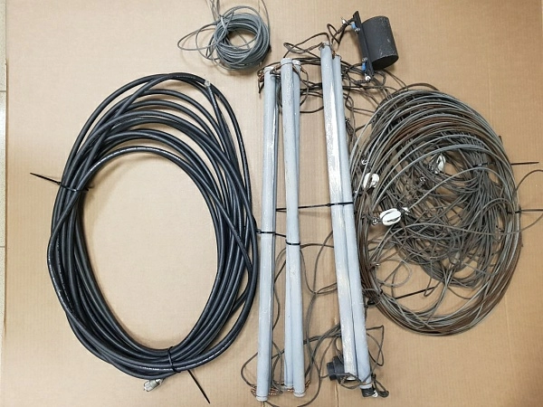 Дипольная антенна типа T2-FD(L)-500 (диапазон 2-30МГц) б.у б/s.n на проверку