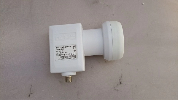 Circular single LNBF GSLF-51E s.n. 1010168564 б.у. на проверку