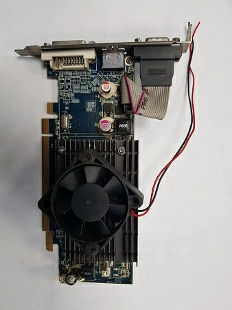 Видеокарта системного блока VISION MASTER S-Band HD4350 б.у s.n A094700051570 не раб.