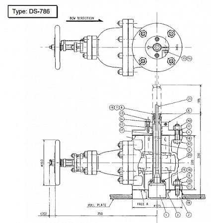 Furuno DS-786 Клинкет