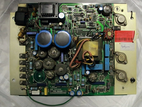 Плата питания радара Racal Decca 65403808 б.у. s/nW015160019 на проверку