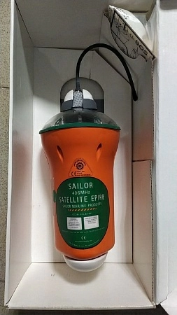 Радиолокационный ответчик SAILOR Satelitte EPIRB 406 MHz б.у. s.n 641125 раб.