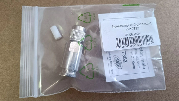 Коннектор TNC-connector, p/n 7382