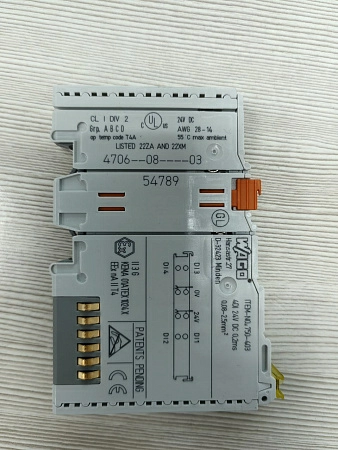 4-кан. модуль дискретного ввода Wago 750-403, s.n 54789, б.у, на проверку