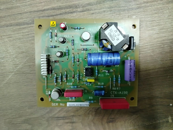 Плата Kelvin Hughes CTX-A198 s.n 02/KLH2/BD2765 б.у рабочее