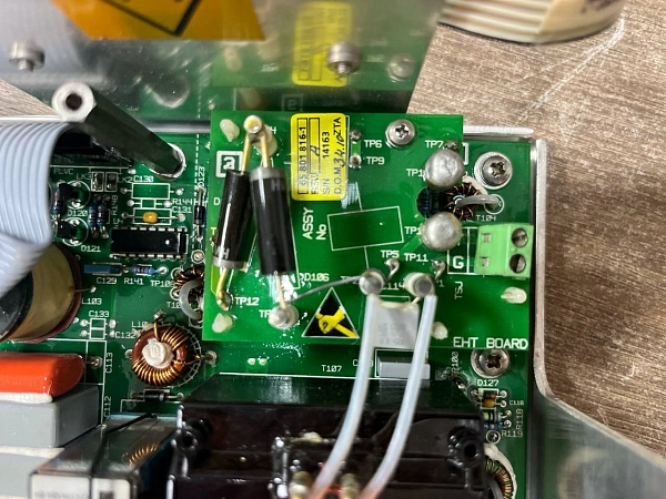 Плата ETH Board 65801816-1 rev. A s.n 14163 б.у рабочее