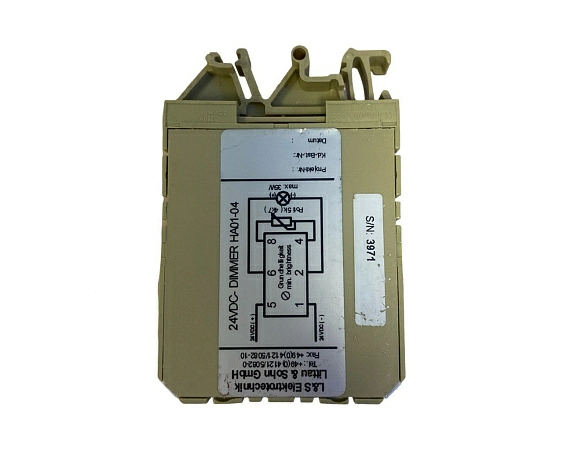 Диммер Littau Sohn HA01-04 24VDC s.n 3971, б.у, на проверку