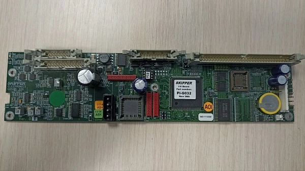 Плата Sistem I/O для эхолота SKIPPER GDS 101 s.n GIO-1114099 б.у. раб.